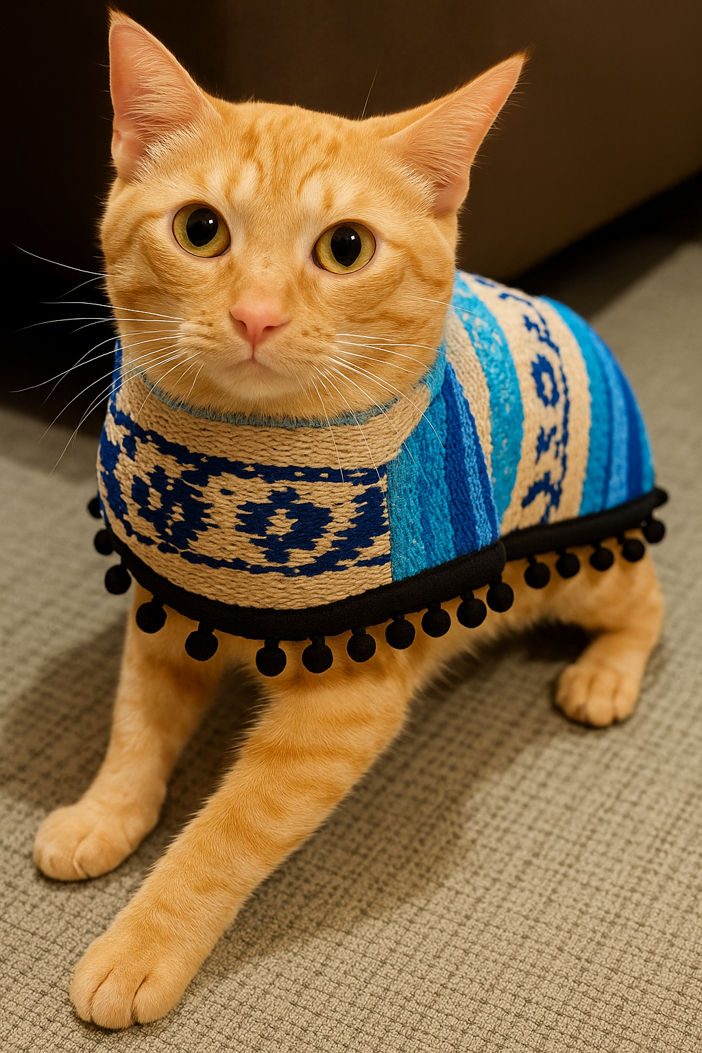 π²π½ Dog Poncho β Traditional Mexican Zarape Style
