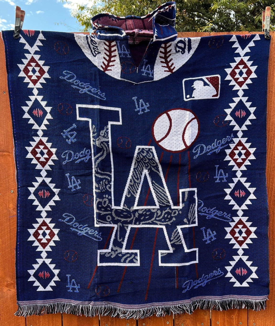 Human Dodger Poncho