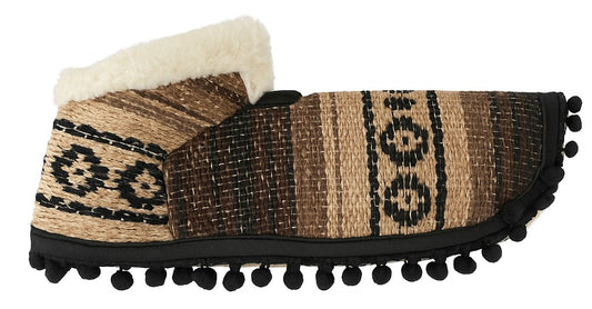 Dark Brown/Tan/Black Dog Poncho/Sarape with Fur