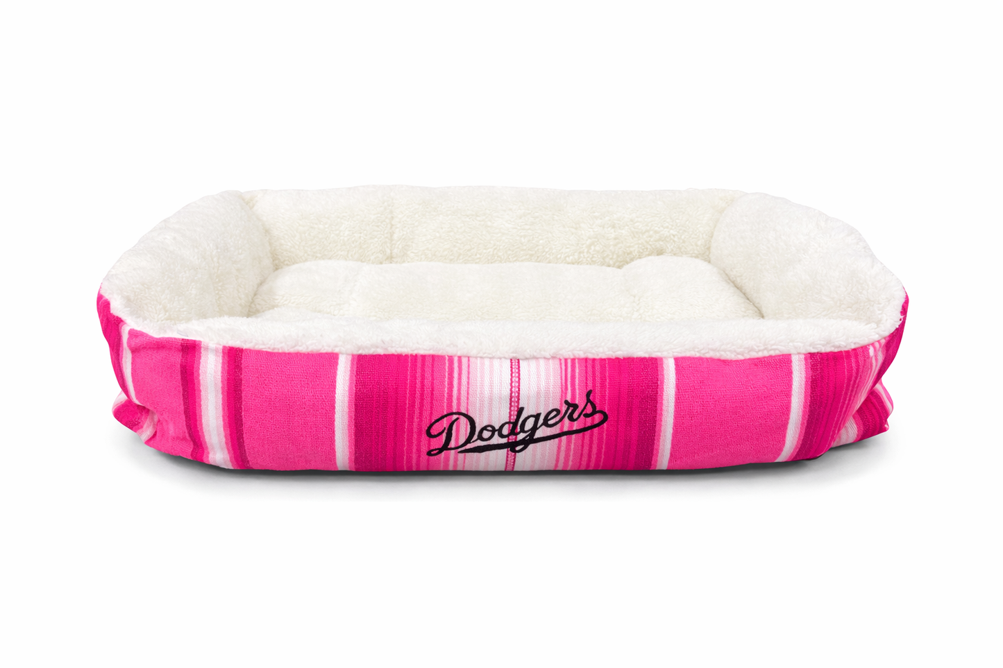 Pink Dodgers Dog Bed